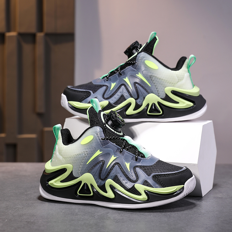 布洛鱼儿童皮鞋